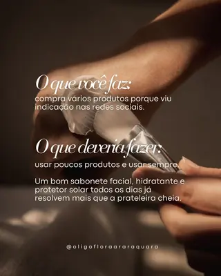 Carrossel produzido para a Oligoflora