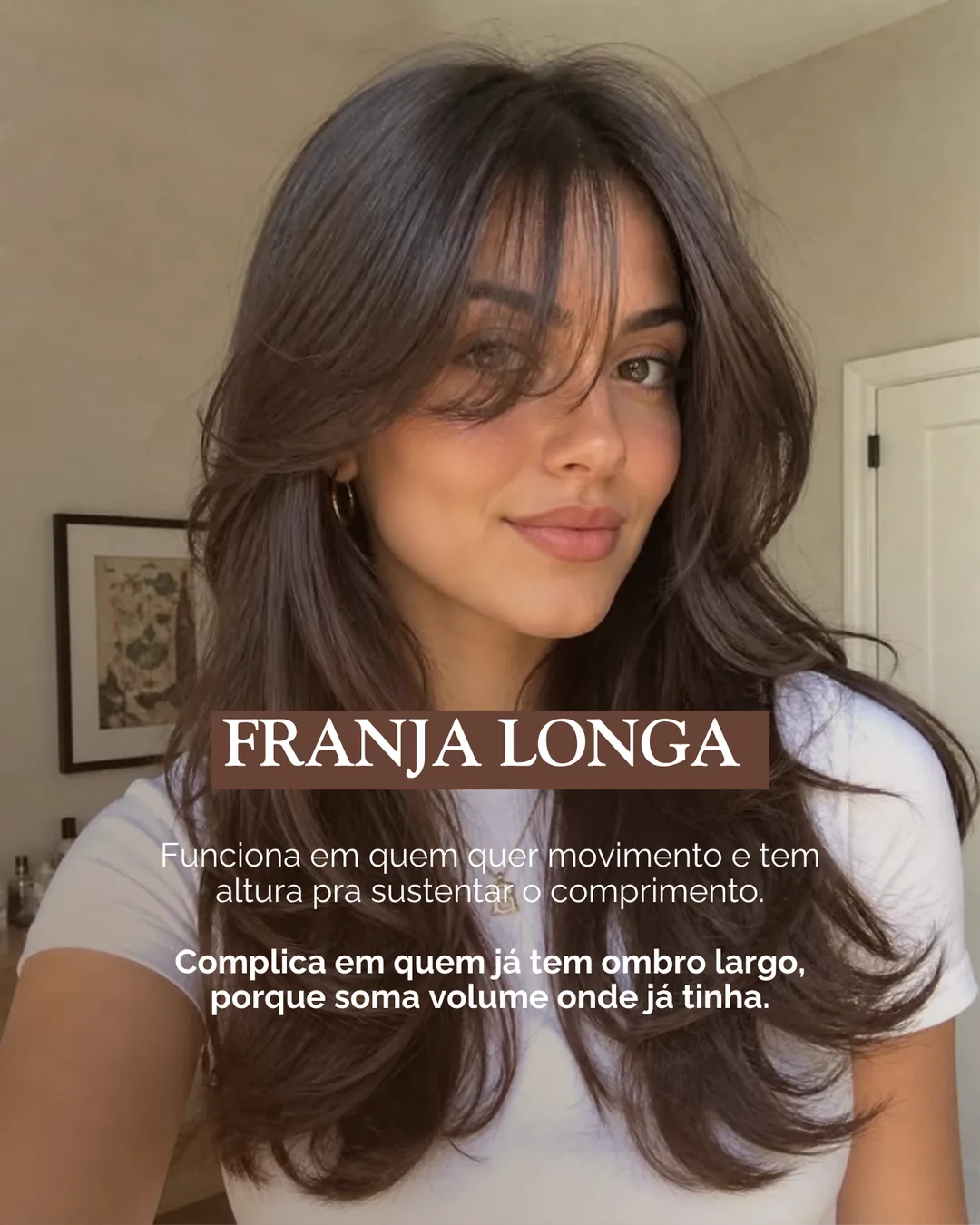 Aline Paccola, slide 4 de 8: Ombreira, franja e couro