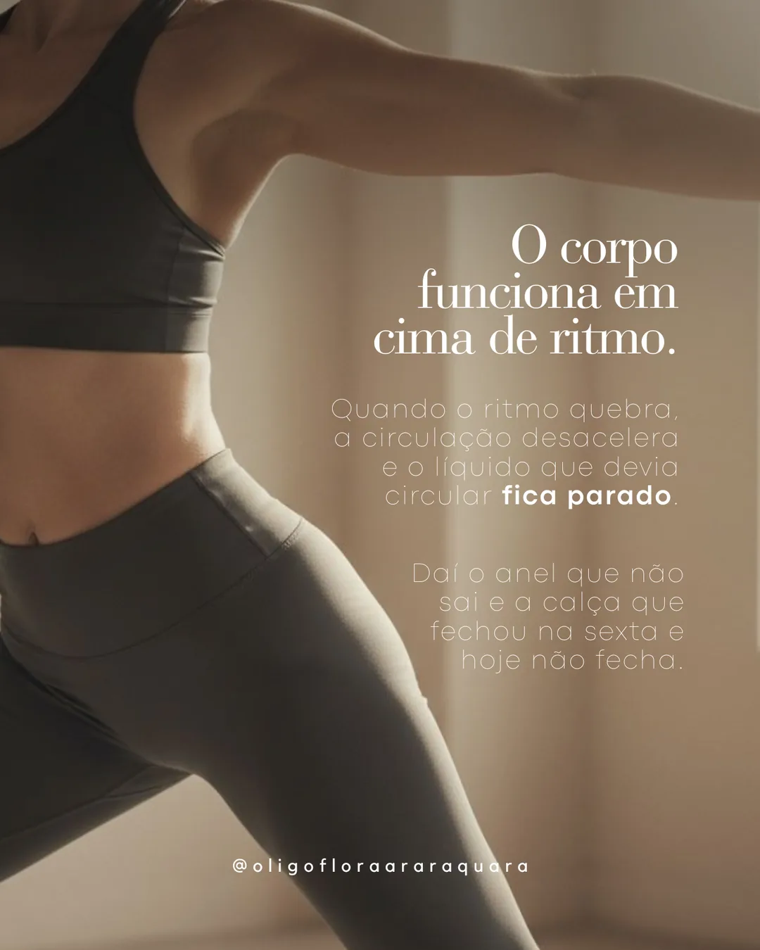 Oligoflora, slide 4 de 7: Sua meia deixou marca no tornozelo esse fim de semana?